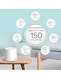 TP-Link Deco X60 Двубандов... 2